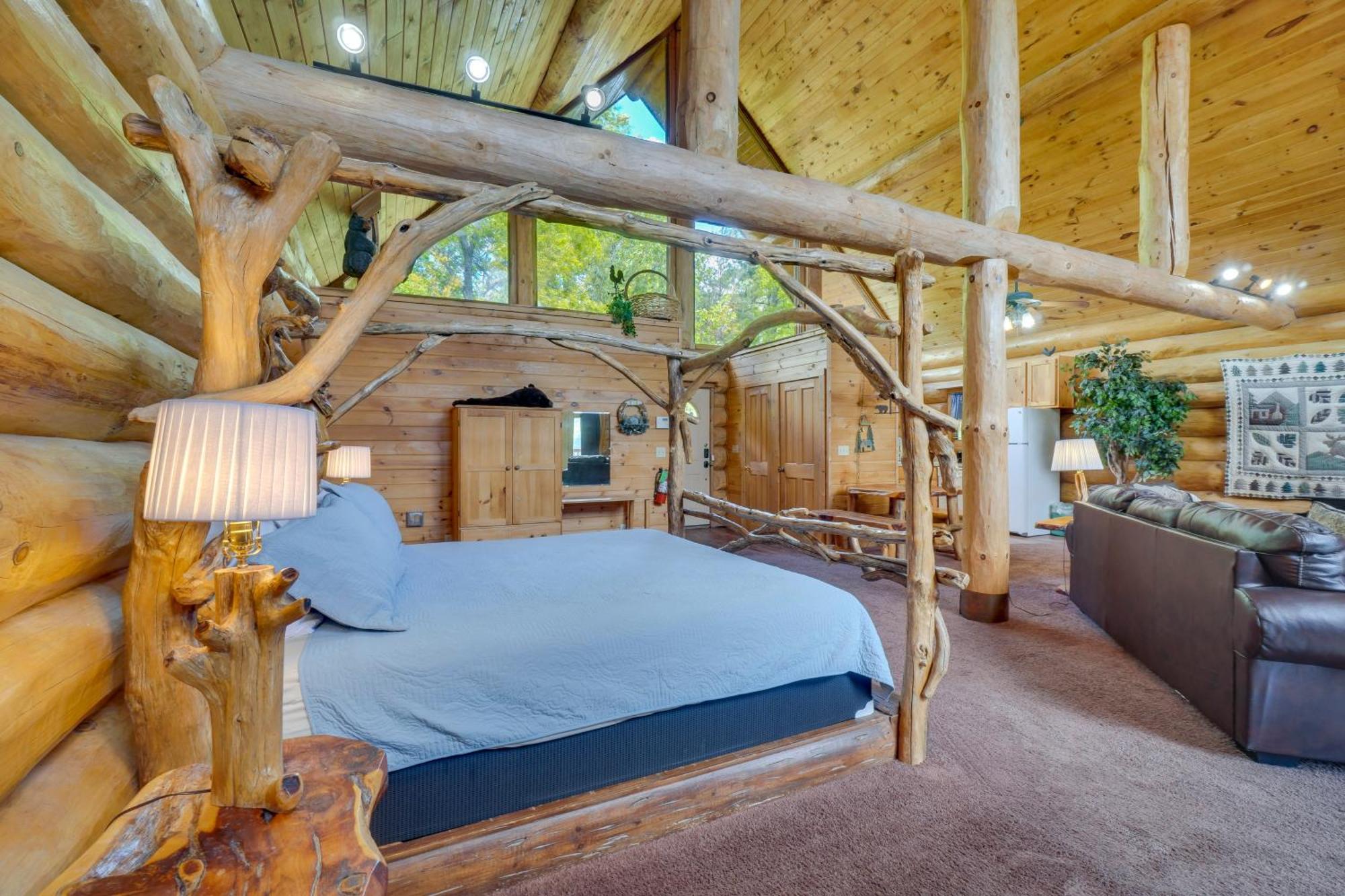 Gatlinburg Cabin With Hot Tub About 11 Miles To Downtown Extérieur photo